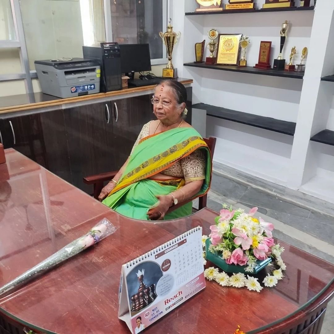 Our Founder V Shymala Venkatesan